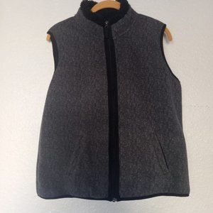 Croft&barrow men's gray vest